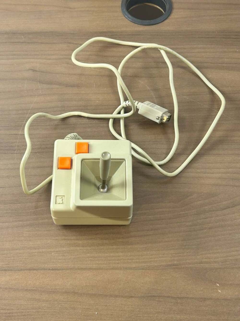 Vintage Apple IIe IIc Joystick A2M2002 Wired Controller Untested Made in USA